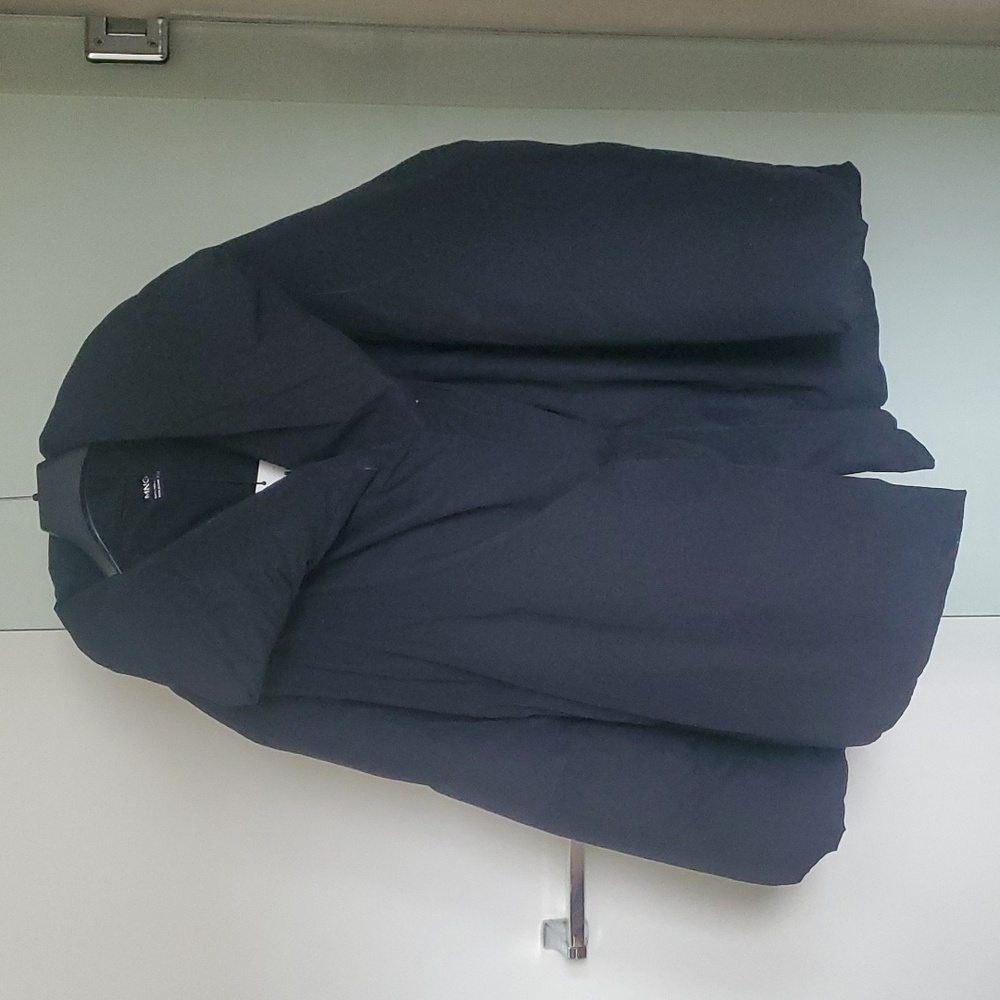 Mango Black Puffer Jacket